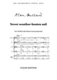 Never weather-beaten sail SSAATTBB choral sheet music cover